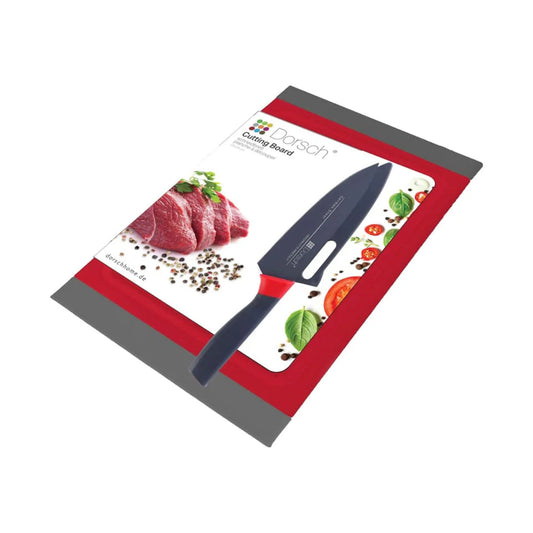 Cutting Board + Chef Knife
