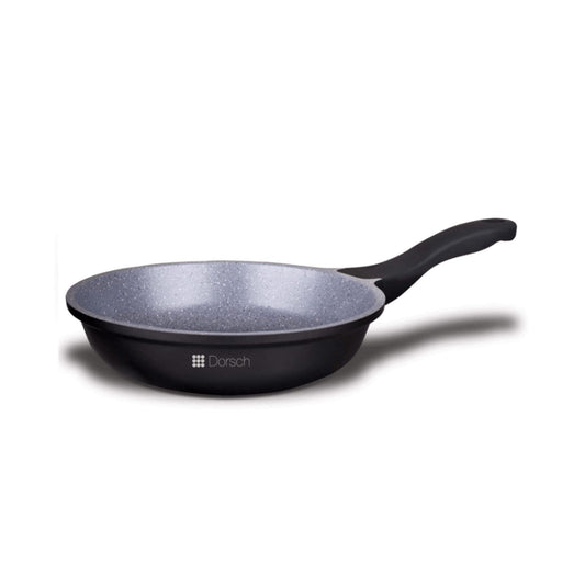 FRY PAN 20CM DIE-CASTING ALU W/MARBLE CERAMIC COATING NON-ST DORSCH