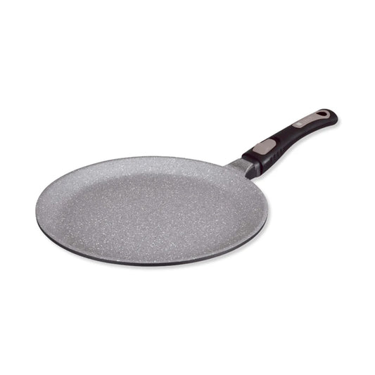 PIZZA PAN 28CM DIE-CASTING W/MARBLE CERAMIC