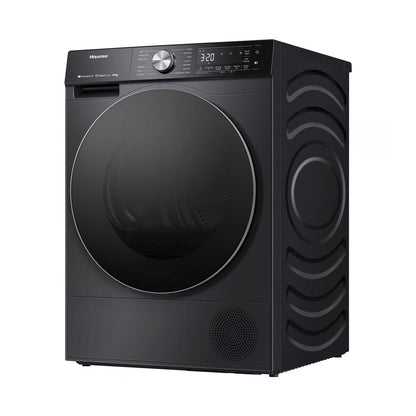 HISENSE Dryer Heat Pump 10 kgs A+++ Wifi Black