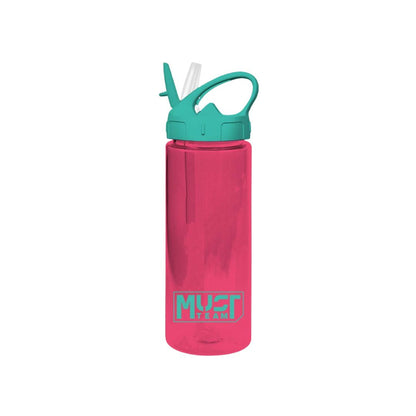 Must Water Bottle 500ml With Straw must