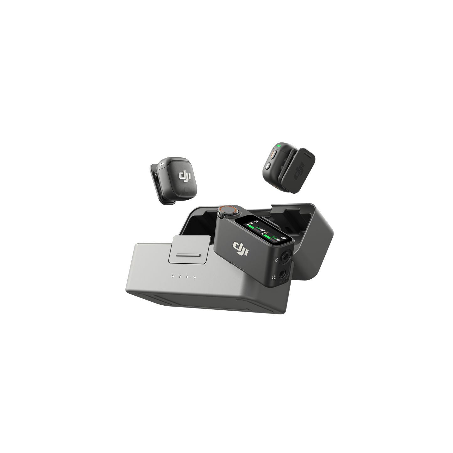 DJI Mic 3 Wireless Microphone Kit - (2 TX + 1 RX + Charging Case) DJI