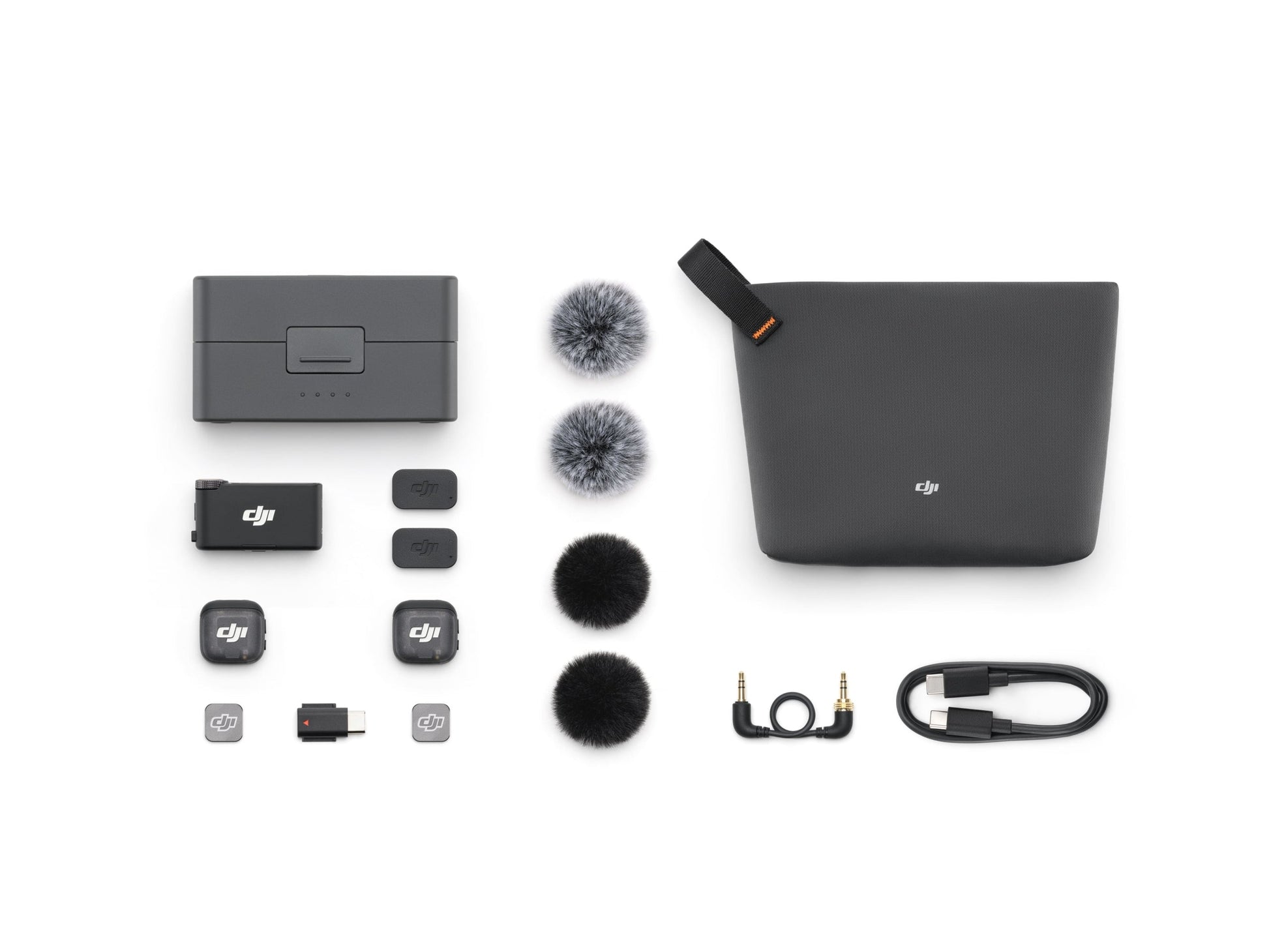 DJI Mic 3 Wireless Microphone Kit - (2 TX + 1 RX + Charging Case)
