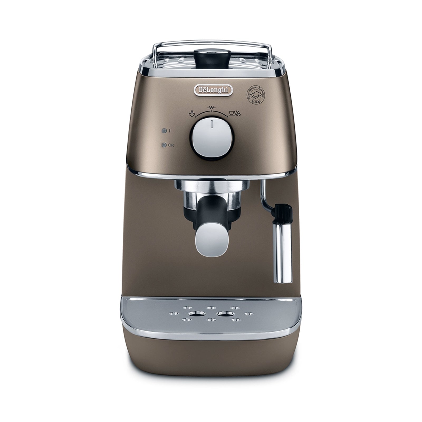 Delonghi Distinta Pump Espresso Coffee Machine Copper