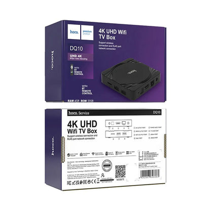 HOCO 4k UHD Wifi TV Box