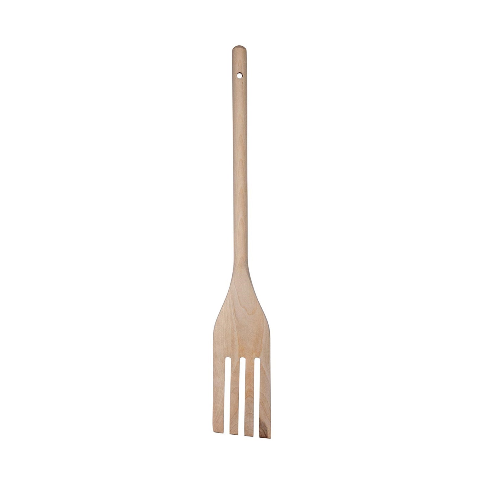 WOODEN FORK ROUND 30CM HANDLE+HOLE[64003E]