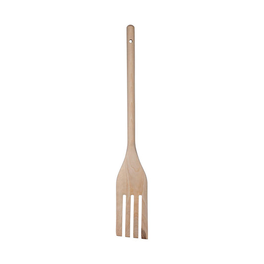 WOODEN FORK ROUND 30CM HANDLE+HOLE[64003E]