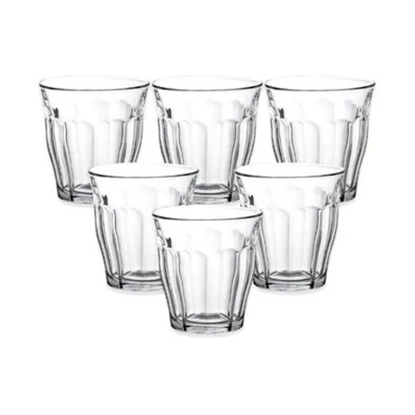 DURALEX Set Of 6 Clear Tumbler 0.9