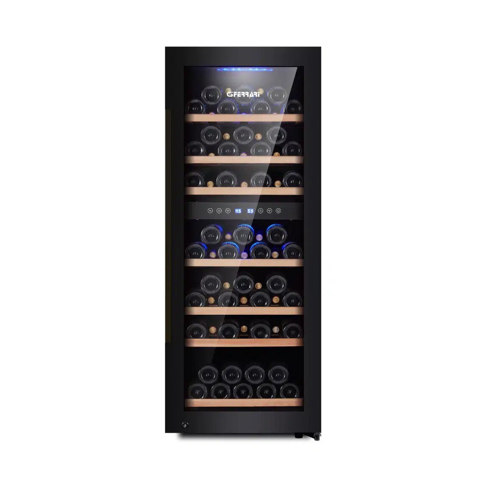 FERRARI WINE COOLER Cellar 73 Duo 73 Bottles Black