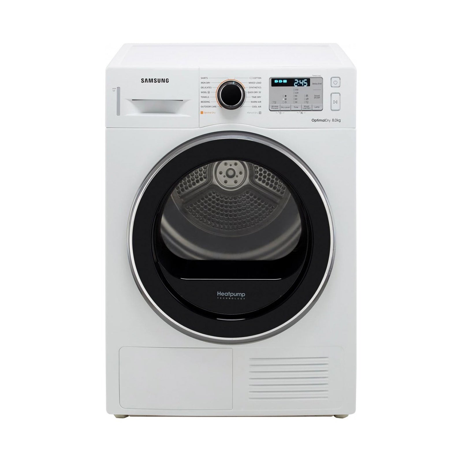 SAMSUNG Dryer 8Kg Heat Pump White