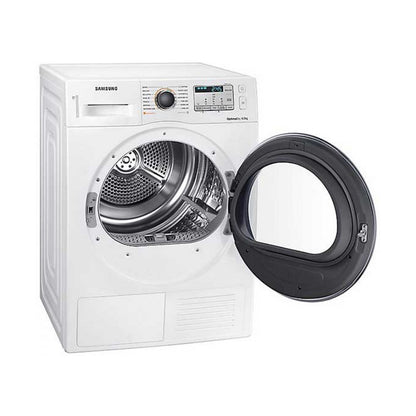 SAMSUNG Dryer 8 Kg Front Load Condenser Heat Pump White