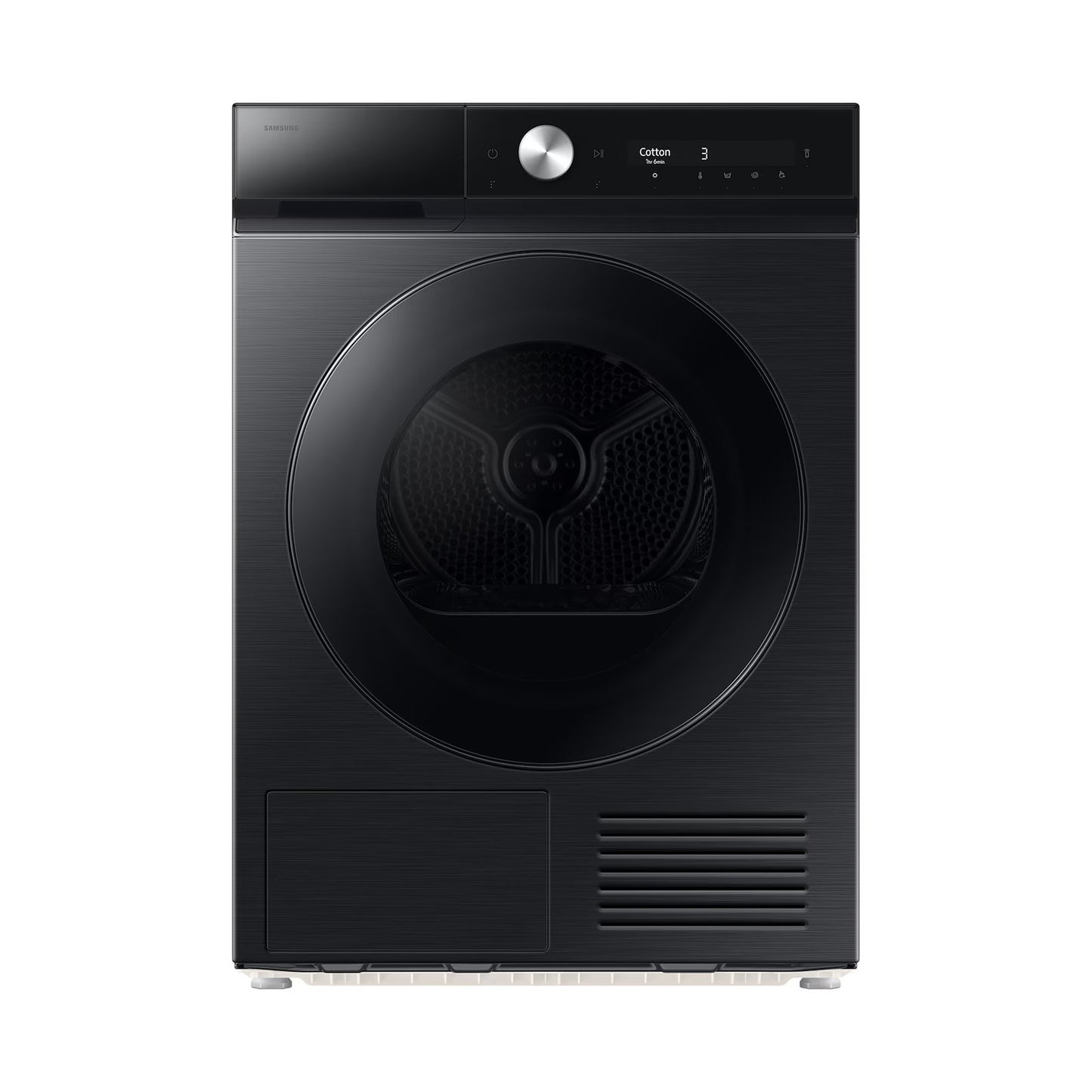 SAMSUNG Dryer Heat Pump Bespoke Condenser 9 KG Black