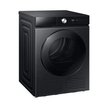SAMSUNG Dryer Heat Pump Bespoke Condenser 9 KG Black