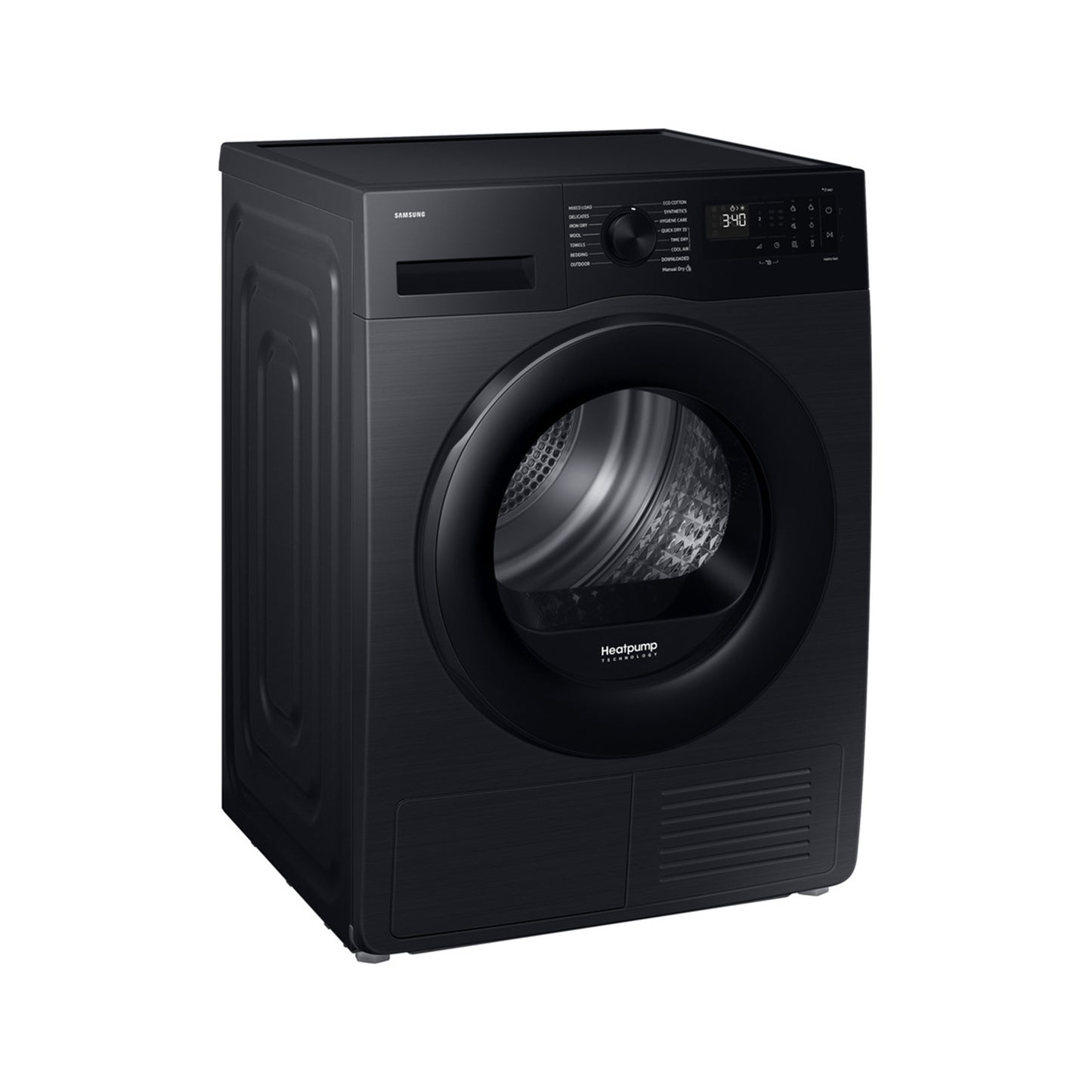 SAMSUNG Dryer 9 Kg Condenser Heat Pump Black SAMSUNG
