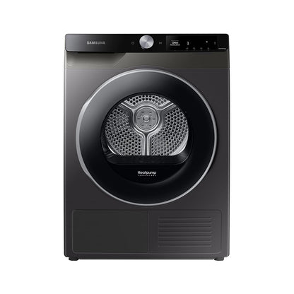 SAMSUNG Dryer 9 KG Condenser Heat Pump Platinum Silver SAMSUNG