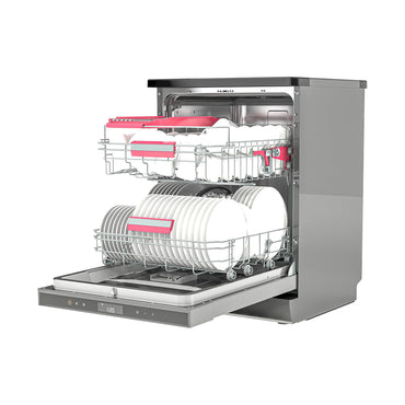 TOSHIBA Dishwasher 6 Programs 14 Place Setting A++ Stainless