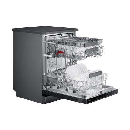 SAMSUNG Dishwasher 8 Programs 14 Place Settings Black SAMSUNG