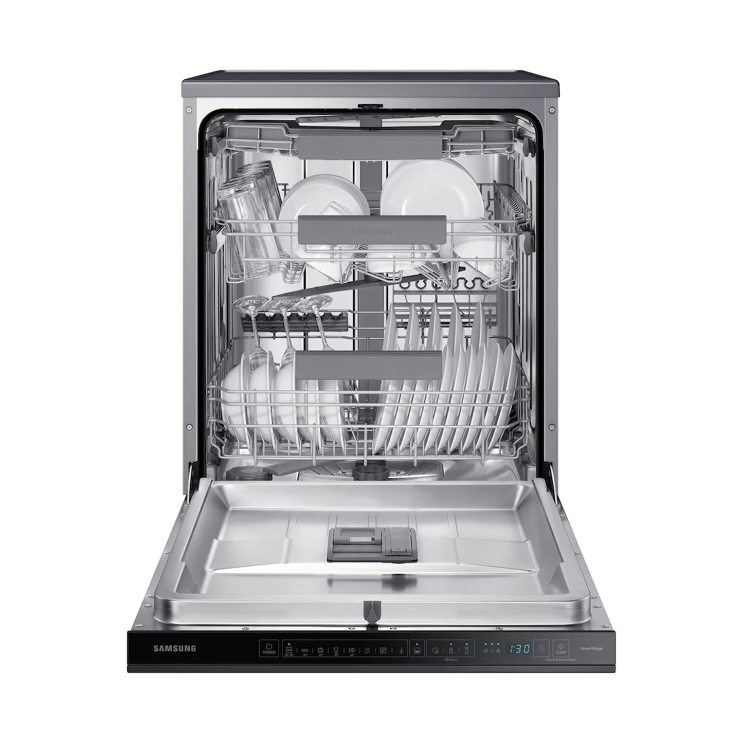 SAMSUNG Dishwasher 8 Programs 14 Place Settings Black SAMSUNG