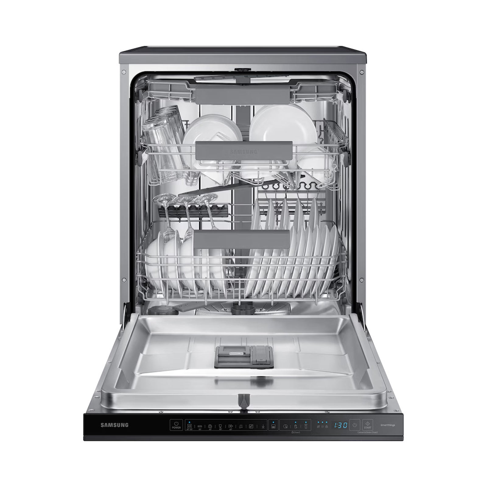 SAMSUNG Dishwasher 8 Programs 14 Place Settings Black