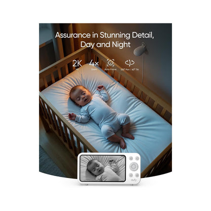 EUFY E20 5" Smart Video Baby Monitor EUFY