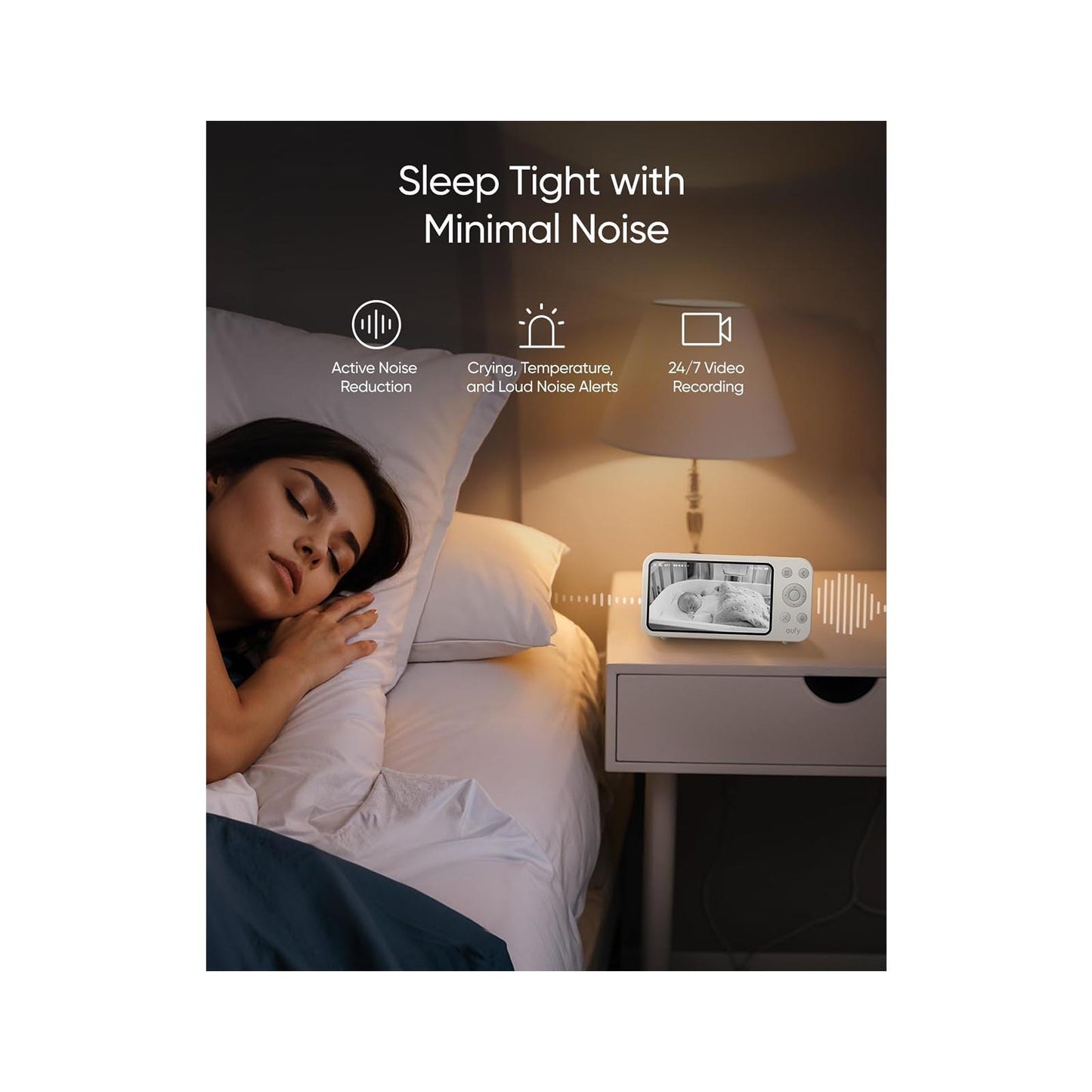 EUFY E20 5" Smart Video Baby Monitor EUFY