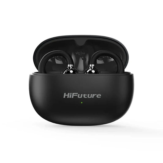 Hifuture Flexclip Premium Open-Ear Headphone - Black