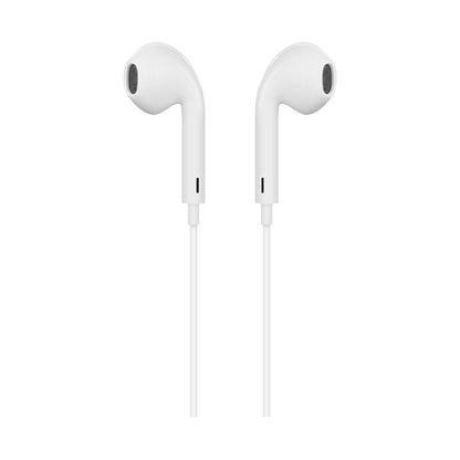 HOCO PLUS ORIGINAL EARPHONES FOR IOS WHITE