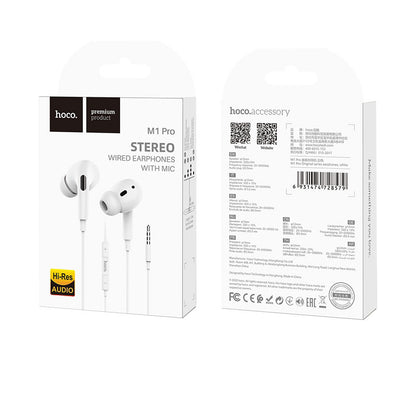 HOCO M1 Pro Original Series Earphones - White