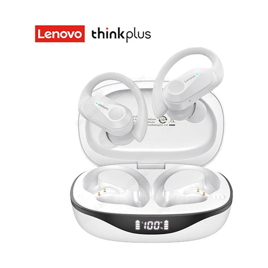 LENOVO EAR-HOOK SPORTS BLUETOOTH HEADSET WHITE