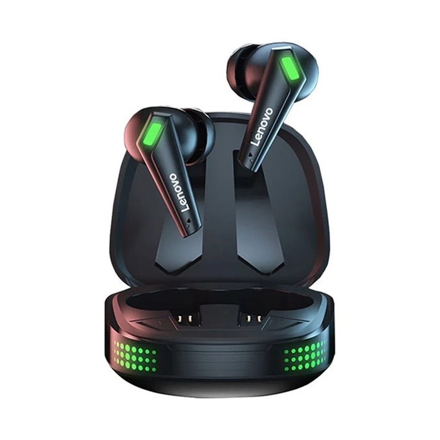 LENOVO BLUETOOTH EARPHONES WITH GAMING DESIGN BLACK