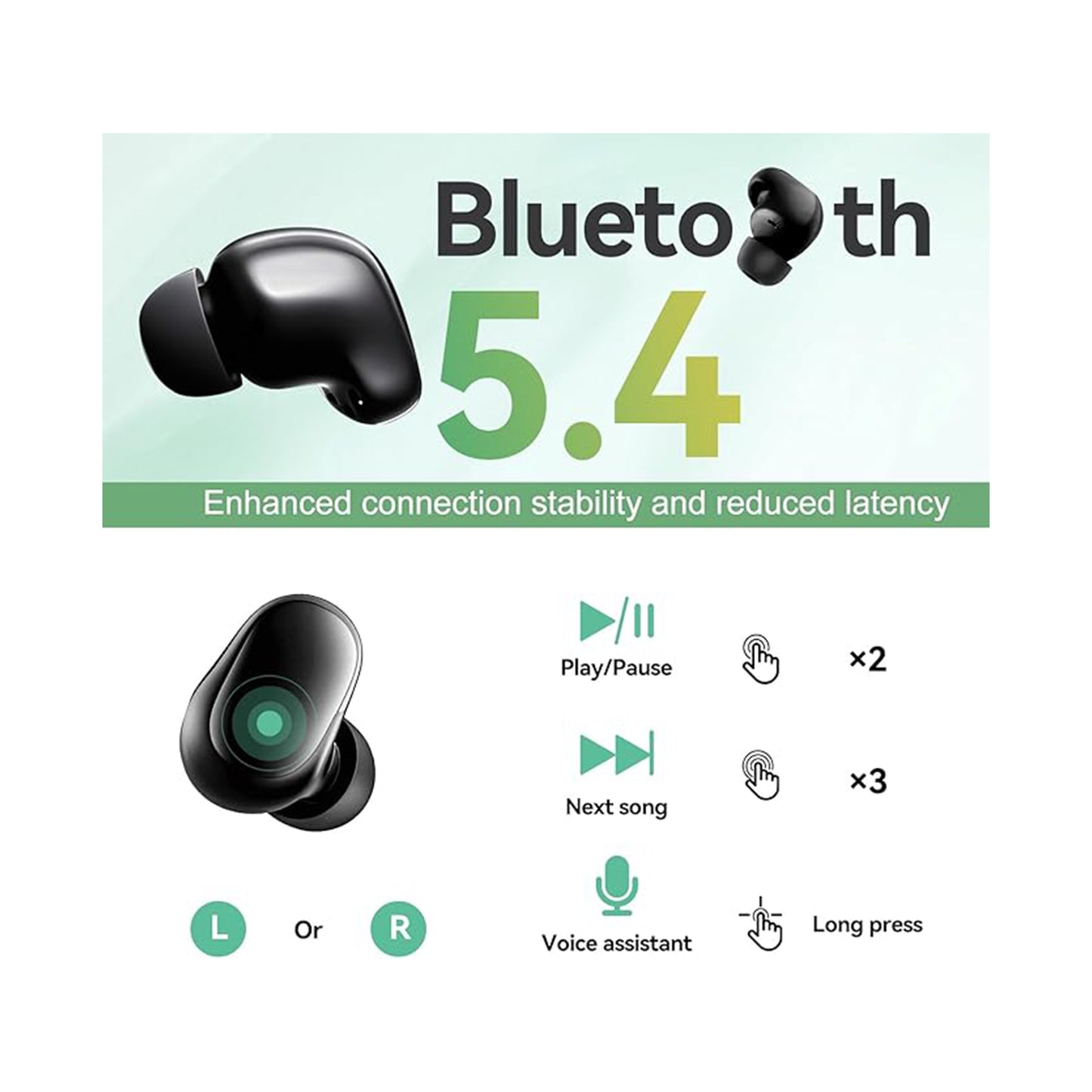 MI BUDS 6 PLAY - BLACK