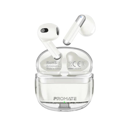 PROMATE HIGH DEFINITION TWS EARBUDS WITH INTELLITOUCH WHITE PROMATE