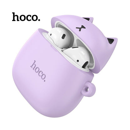 HOCO TRUE WIRELESS HEADSETS LILAC CAT