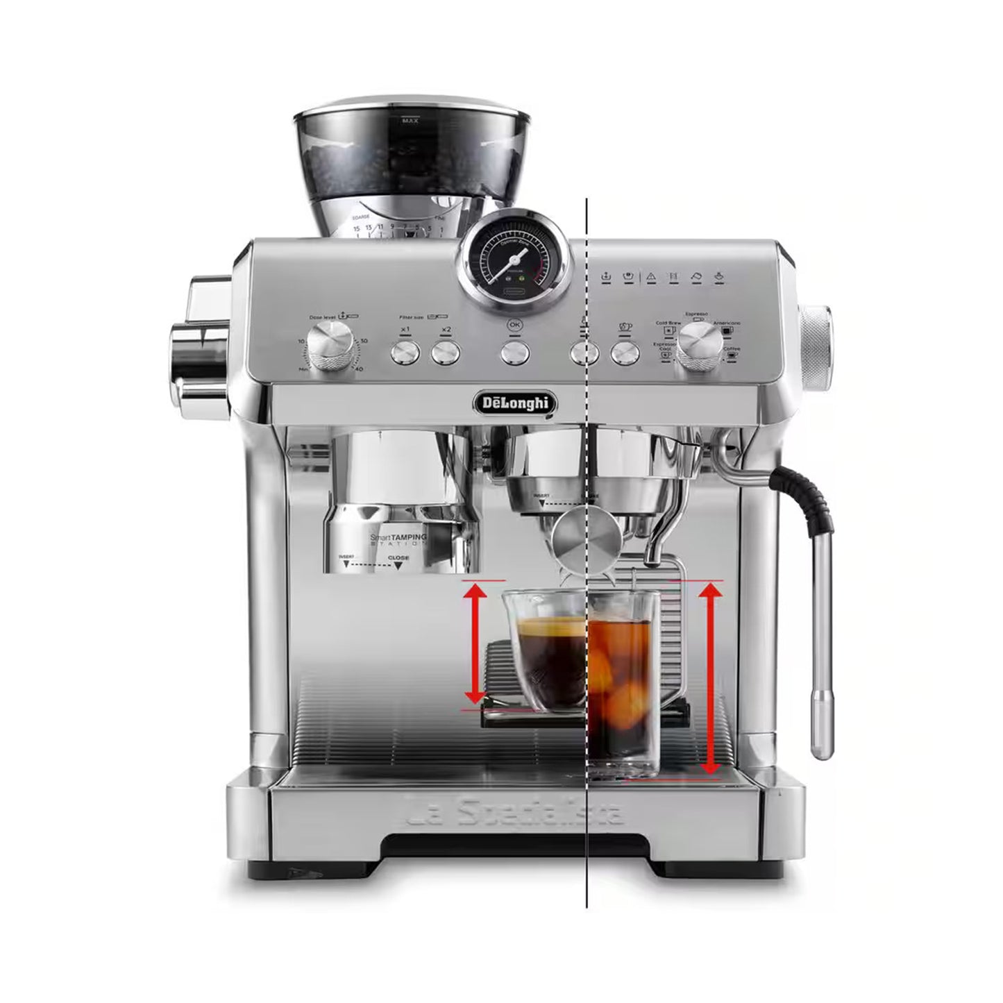 Delonghi Espresso Machine 19Bar 1550w La Specialista Opera