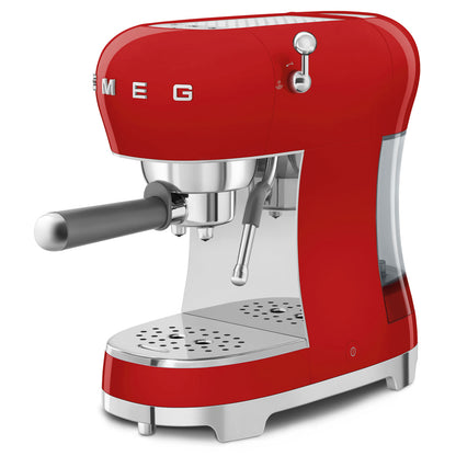 Smeg Espresso Coffee Machine Manual Red SMEG