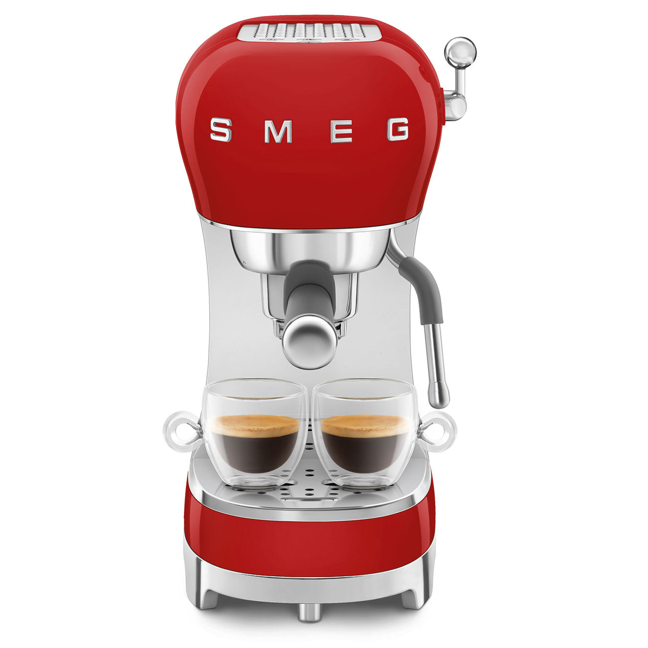 Smeg Espresso Coffee Machine Manual Red SMEG