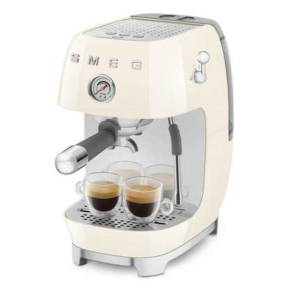 Smeg Espresso Coffee Machine Manual w/Cold Brew Cream