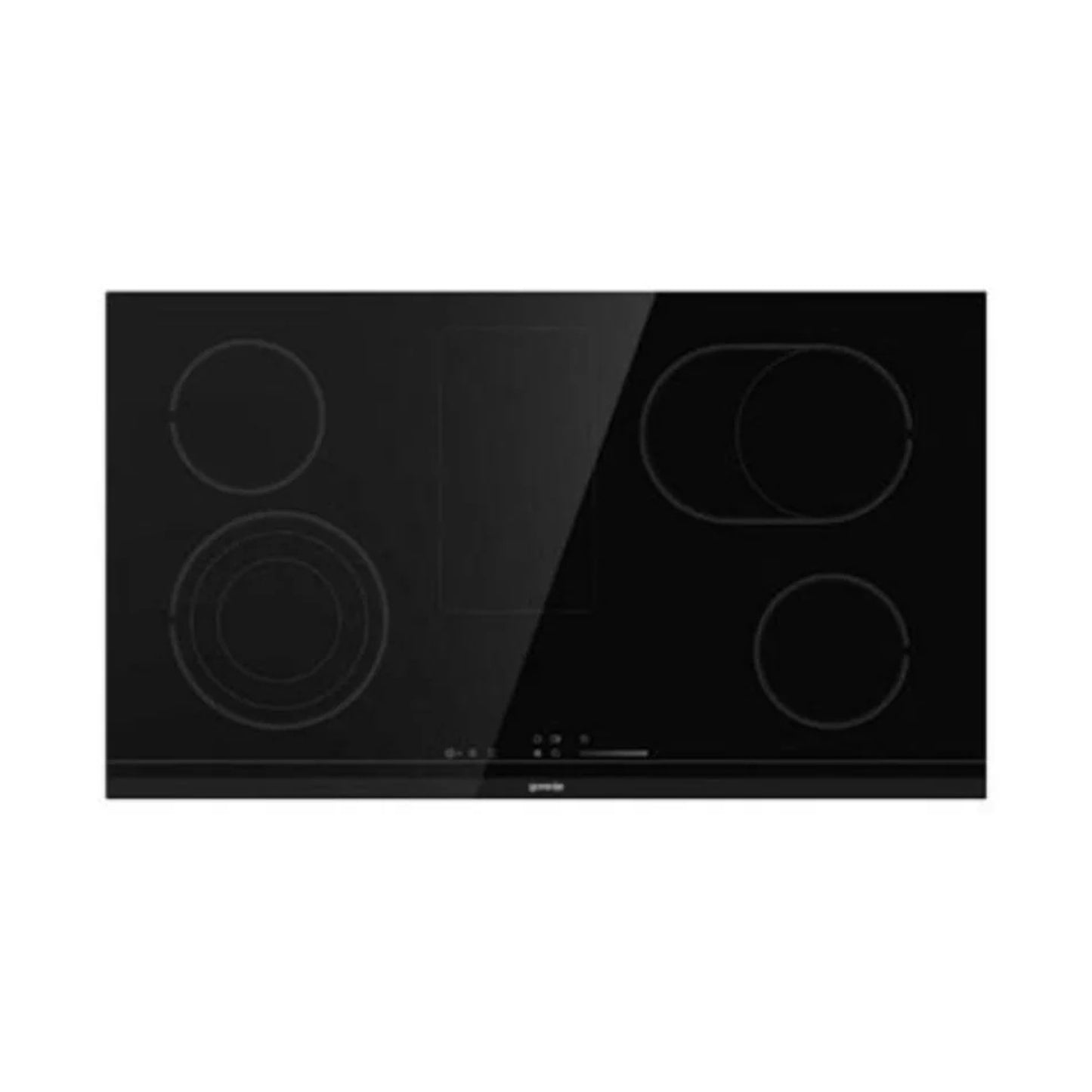 GORENJE Hob 90Cm 5Electric Burn Induct Glass Ceramic Black