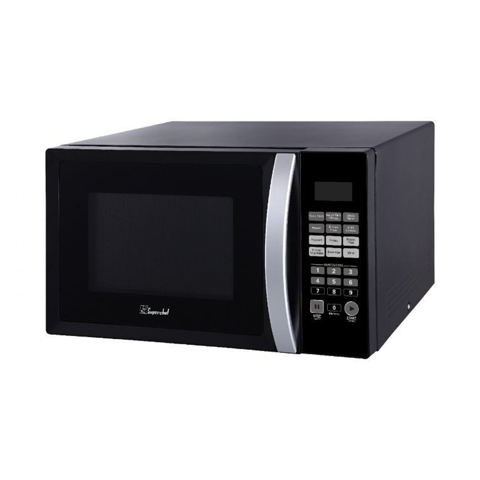 Super Chef Microwave 36L 1100W,With Grill,black