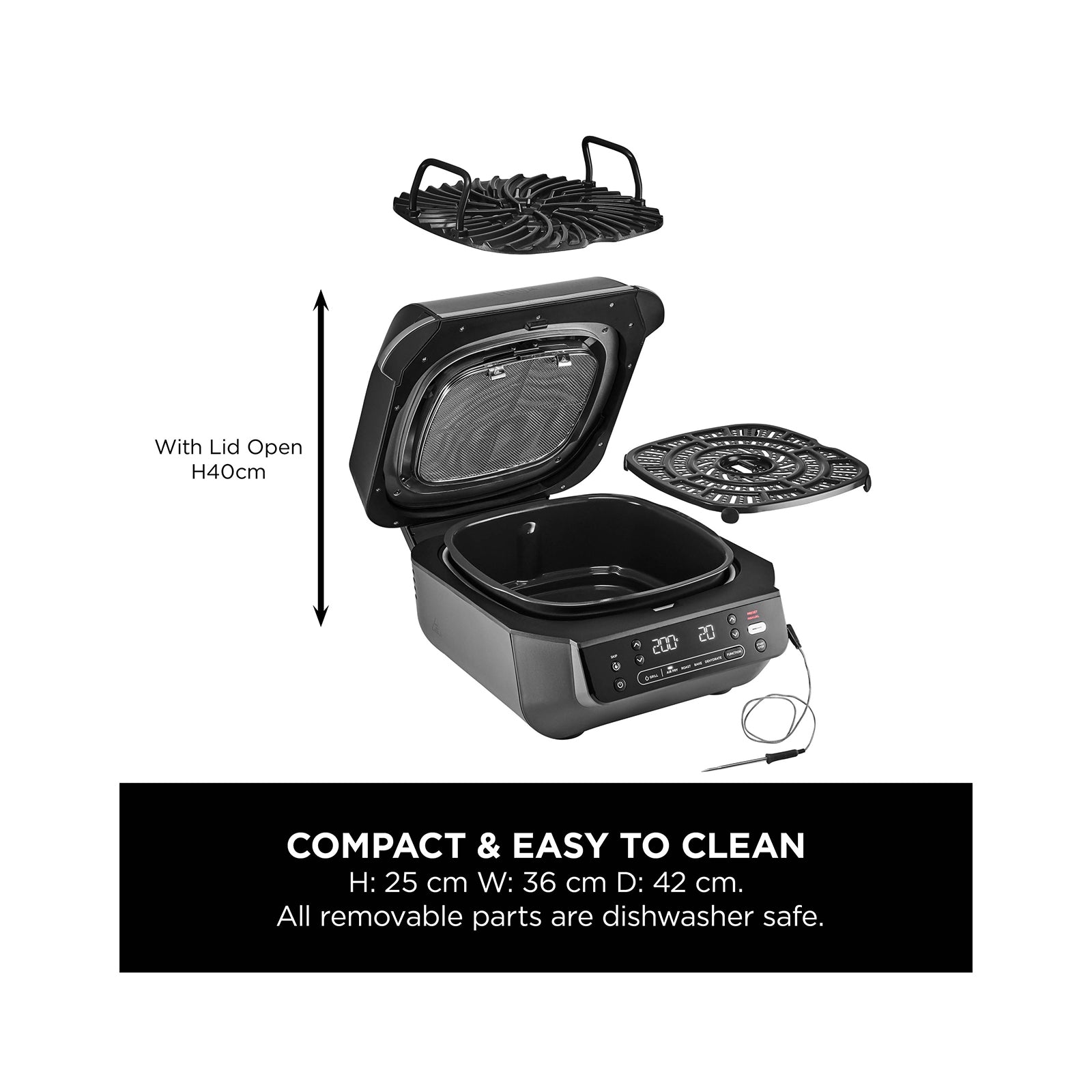Ninja Foodi Smart 5-in-1 Grill & Air