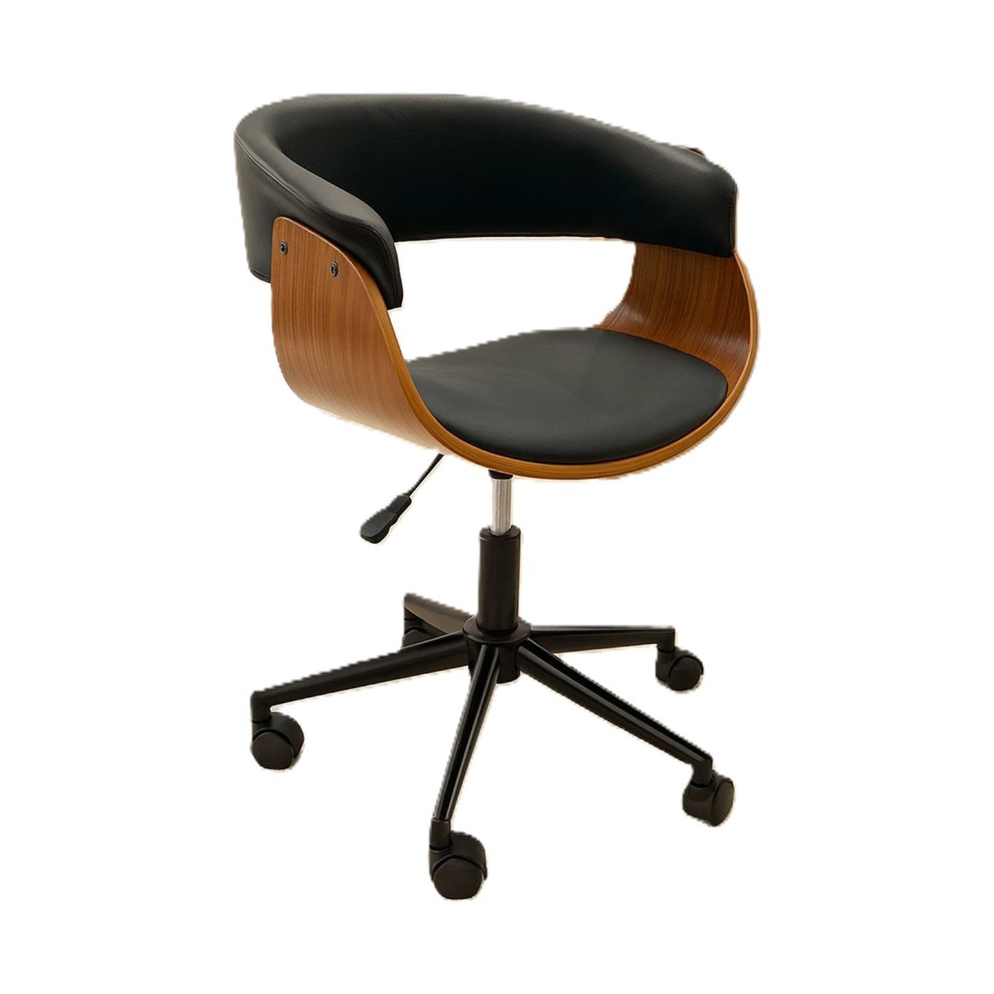 Eglo Black Office Chair, Strong And Professional