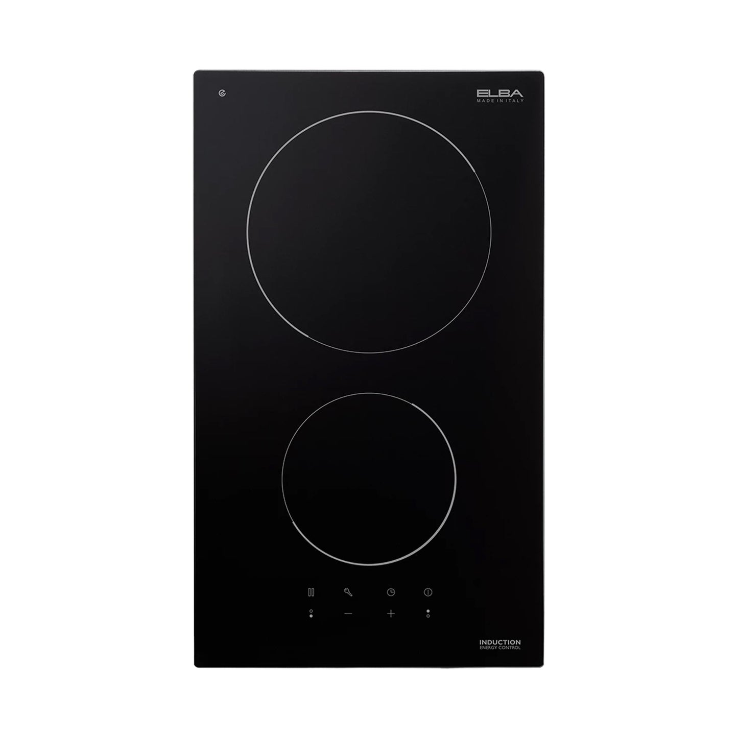 ELBA Hob 30cm 2 Induction Zones Ceramic Black