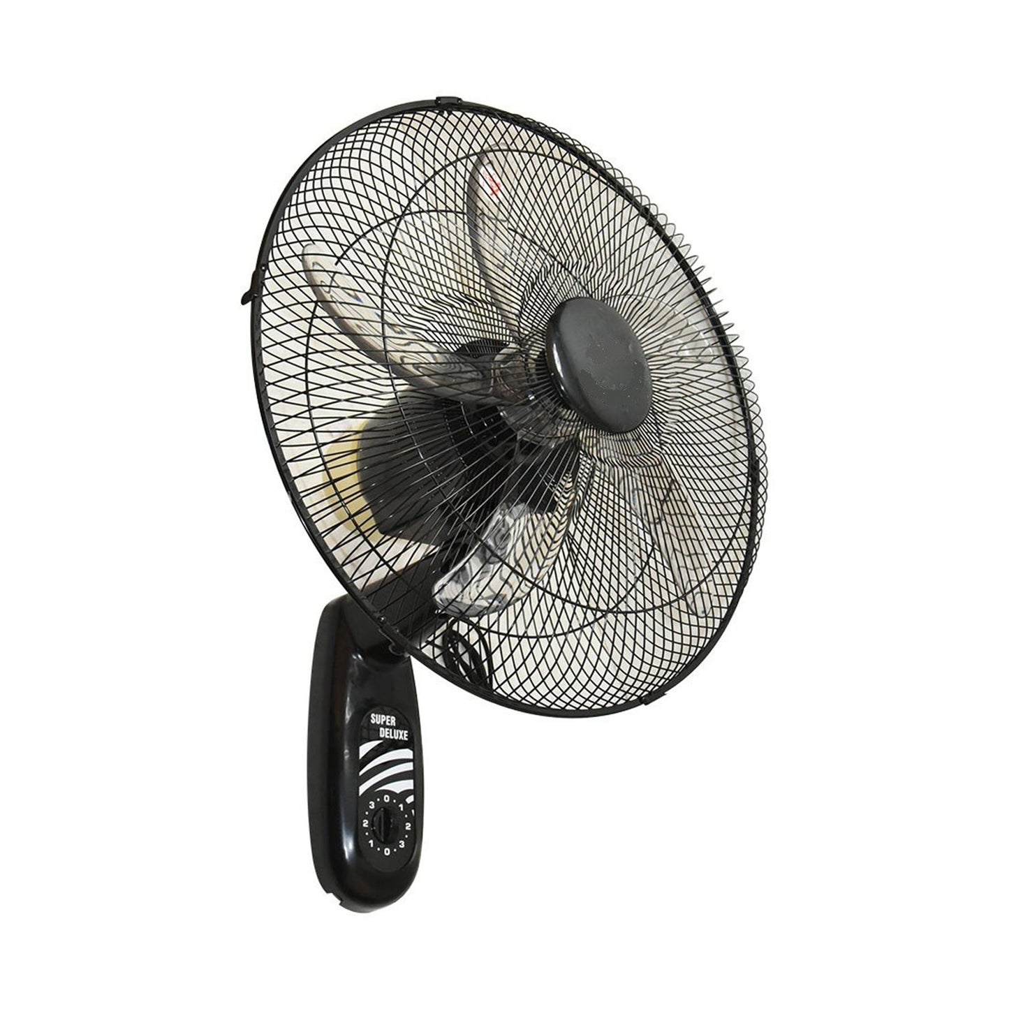 Wave Wall Fan 5 Blades  75w 18 Inch Black