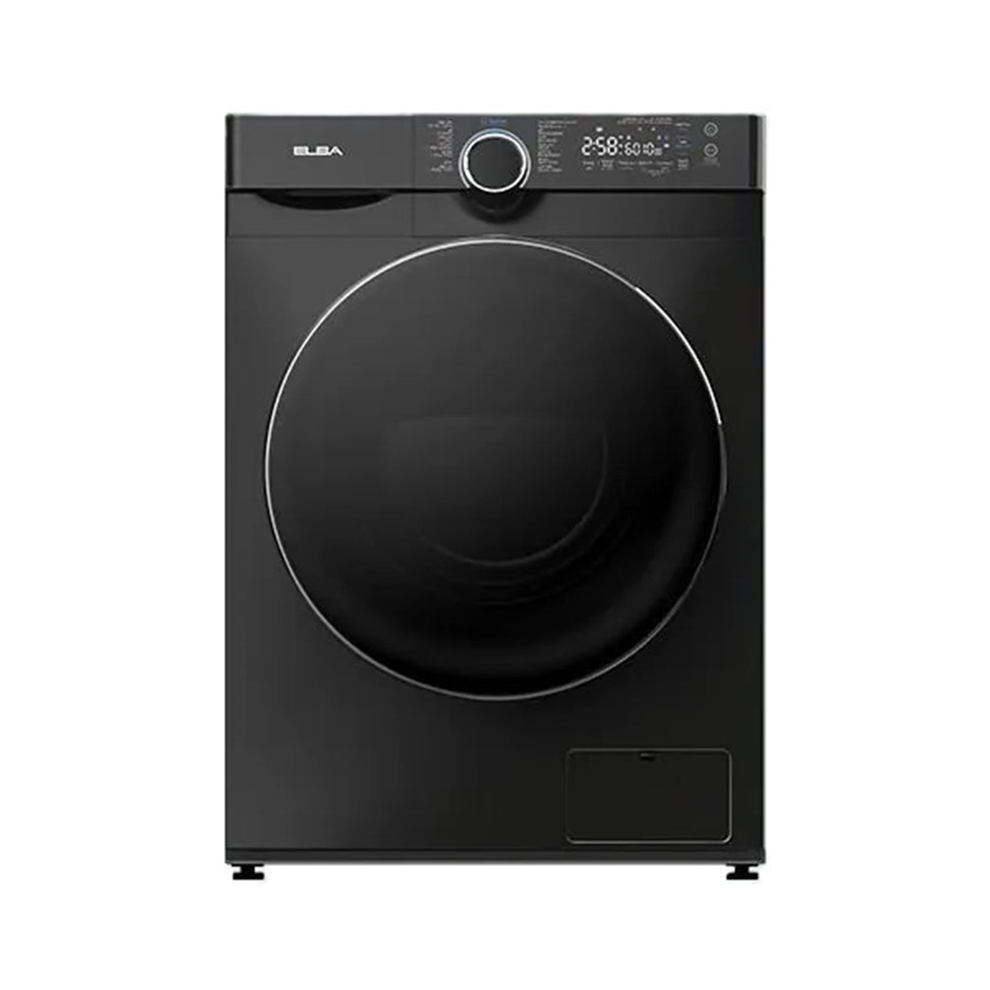 ELBA Washer + Dryer Front Load 8/6 KG 1400RPM Black ELBA