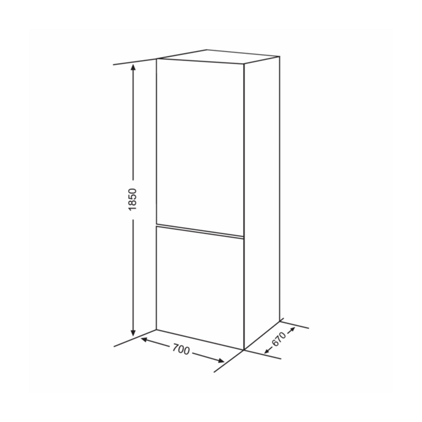 ELBA Refrigerator Bottom Freezer 22 CFT Inverter Black Steel ELBA