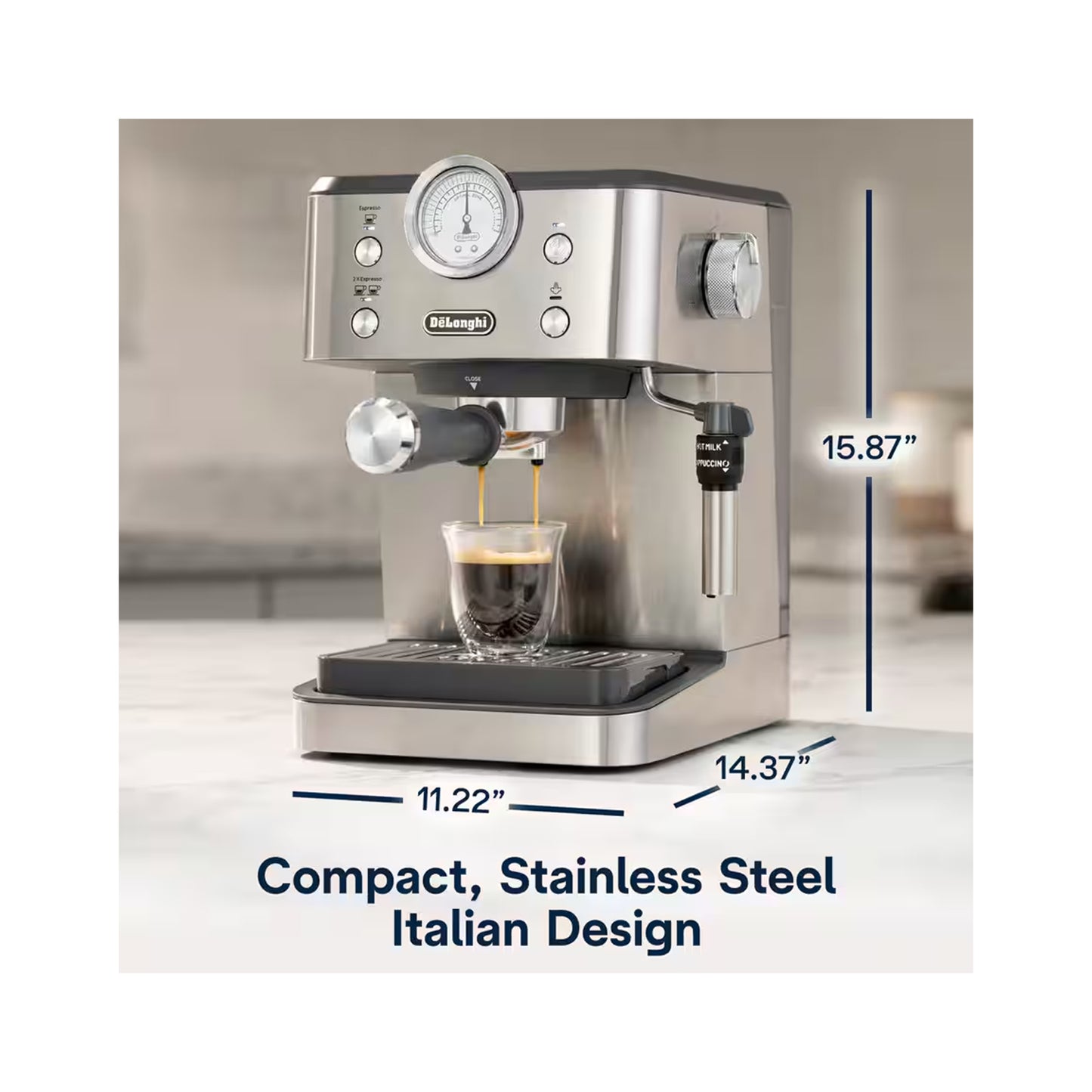 Delonghi Espresso Machine 15Bar 1350w DELONGHI