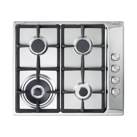 ELBA Hob 60cm 4Gas Burners Safety Ignition Stainless