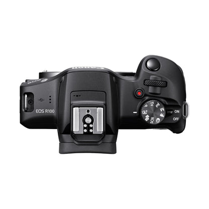 Canon EOS R100 - (1 LENS) RFS 18-45MM