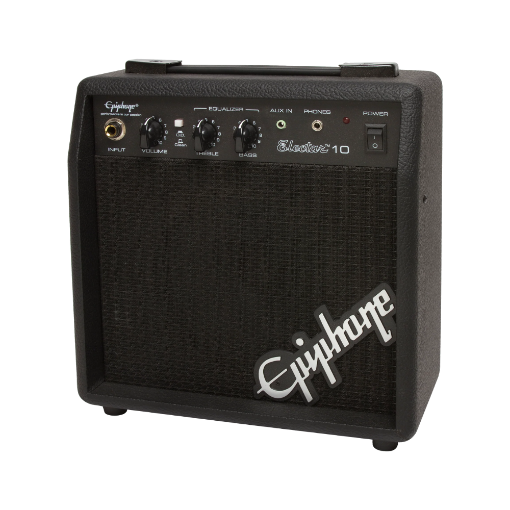 Epiphone Les Paul Electric Guitar Player Pack 220V, Ebony EPIPHONE