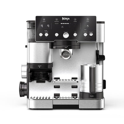 Ninja 2-in-1 Coffee Maker with Grinder and Frother for Latte NINJA